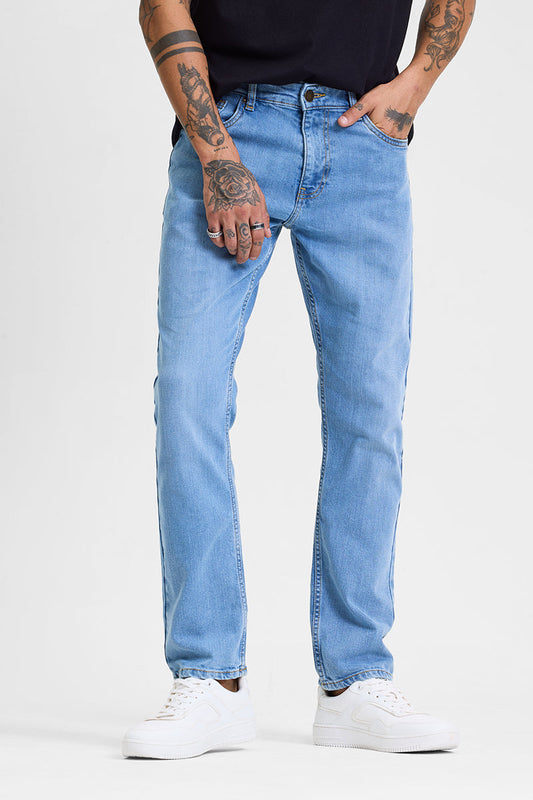 Jack&Jordan light blue regular fit men jeans